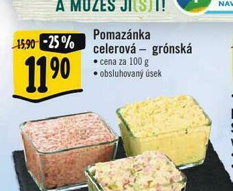 Albert Pomazánka celerová - grónská nabídka