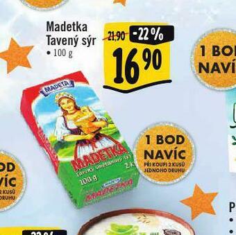 Albert Madetka tavený sýr nabídka
