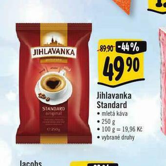 Albert Jihlavanka standard mletá káva nabídka