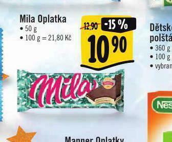 Albert Mila oplatka nabídka