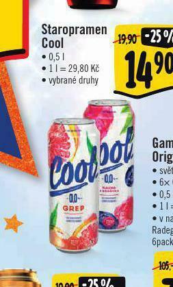 Albert Pivo staropramen cool nabídka