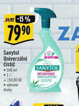 Albert Sanytol univerzální čistič nabídka