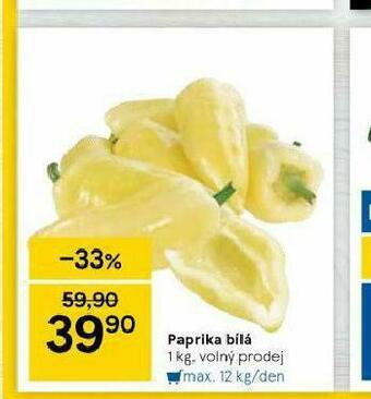 Tesco Paprika bílá nabídka