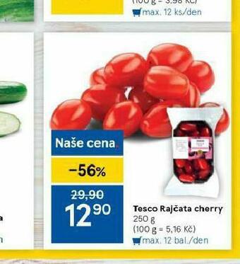 Tesco Rajčata cherry nabídka