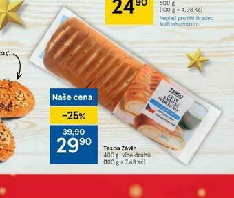 Tesco Tesco závin nabídka