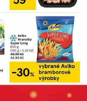 Tesco Aviko hranolky super long nabídka