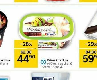 Tesco Prima zmrzlina nabídka