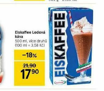 Tesco Eiskaffee ledová káva nabídka