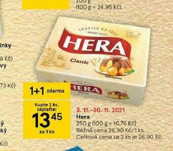Tesco Hera 250 g nabídka