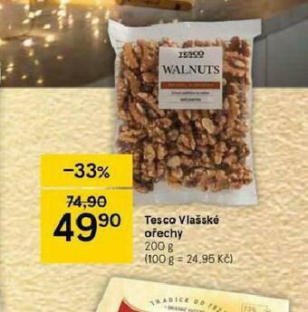 Tesco Tesco vlašské ořechy nabídka
