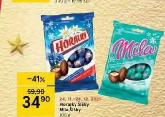 Tesco Mila šišky nabídka
