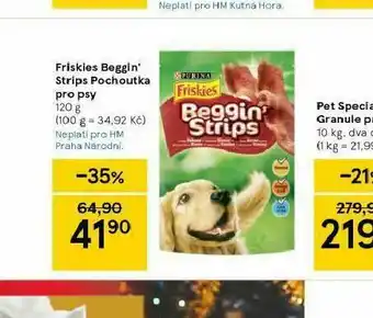 Tesco Friskies neggin strops pochoutka pro psy nabídka