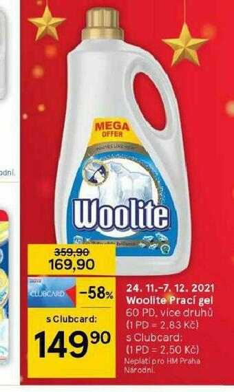Tesco Woolite speciální prací prostředek nabídka