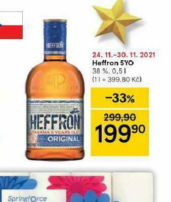 Tesco Heffron 5yo nabídka