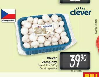 Billa Clever žampiony nabídka