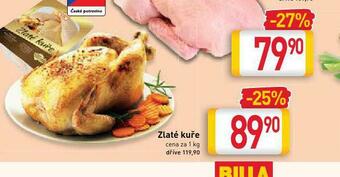 Billa Zlaté kuře nabídka