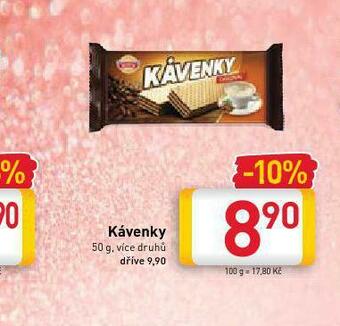 Billa Kávenky nabídka