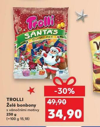 Kaufland Trolli želé bonbony nabídka