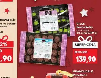 Kaufland Gille koule / rolky nabídka