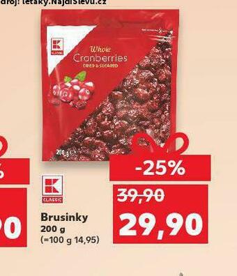 Kaufland Brusinky nabídka