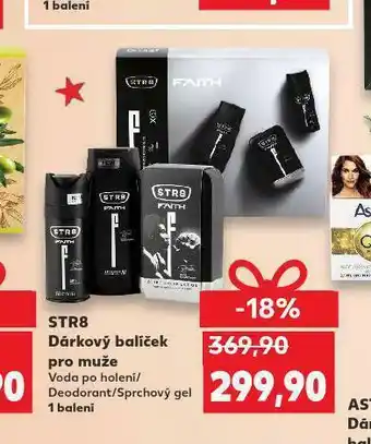 Kaufland Str8 dárkový balíček pro muže nabídka