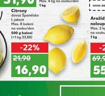 Kaufland Citrony nabídka