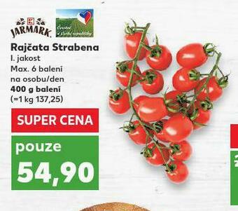 Kaufland Rajčata strabena nabídka