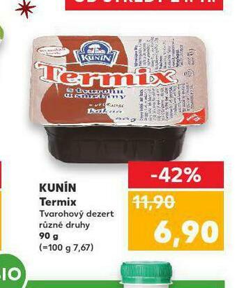 Kaufland Kunín termix nabídka