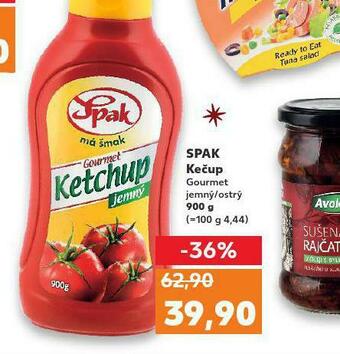 Kaufland Spak kečup nabídka