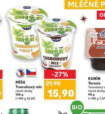 Kaufland Míša tvarohový mls nabídka