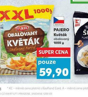 Kaufland Pajero květák nabídka