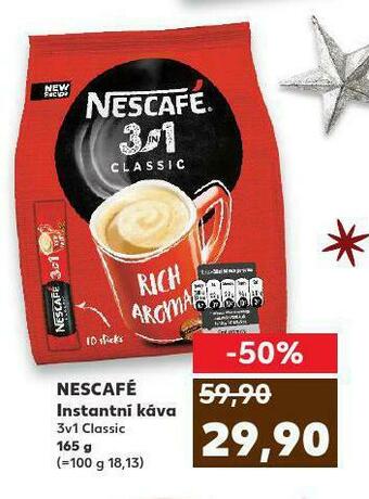 Kaufland Nescafé instantní káva nabídka