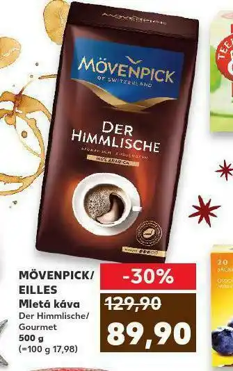 Kaufland Mövenpick eilles mletá káva nabídka