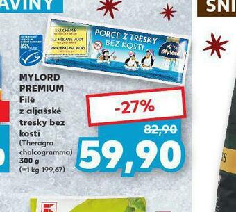 Kaufland Mylord premium filé z lajašské tresky nabídka