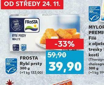 Kaufland Frosta rybí prsty nabídka