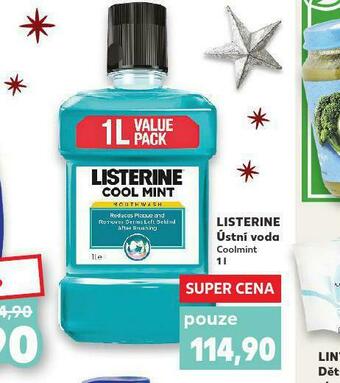 Kaufland Listerine ústní voda nabídka