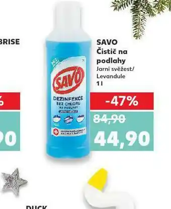Kaufland Savo čisitič na podlahy nabídka