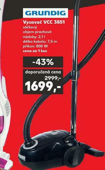 Kaufland Vysavač grundig nabídka