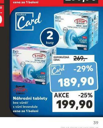 Kaufland Náhradní tablety ceresit stop nabídka