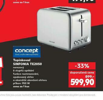 Kaufland Topinkovač nabídka