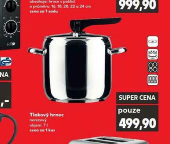 Kaufland Tlakový hrnec 7l nabídka