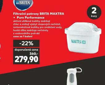 Kaufland Filtrační patrona brita maxtra nabídka
