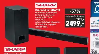 Kaufland Reproduktory sharp nabídka