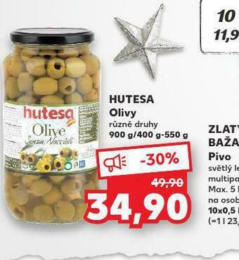 Kaufland Hutesa olivy nabídka