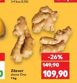 Kaufland Zázvor nabídka