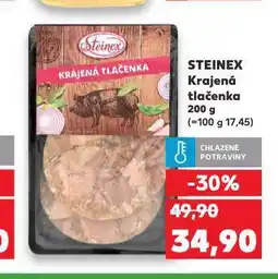 Kaufland Steinex krajená tlačenka nabídka