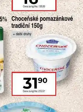 Hruška Choceňské tradiční pomazánkové nabídka