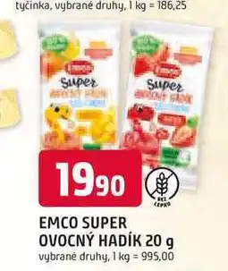 Trefa EMCO SUPER OVOCNÝ HADÍK 20 g nabídka