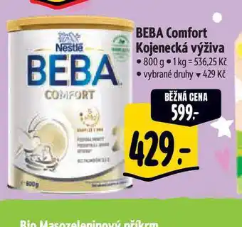 Albert BEBA Comfort Kojenecká výživa 800 g nabídka