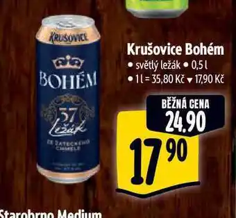 Albert Krušovice Bohém 0,5 l nabídka